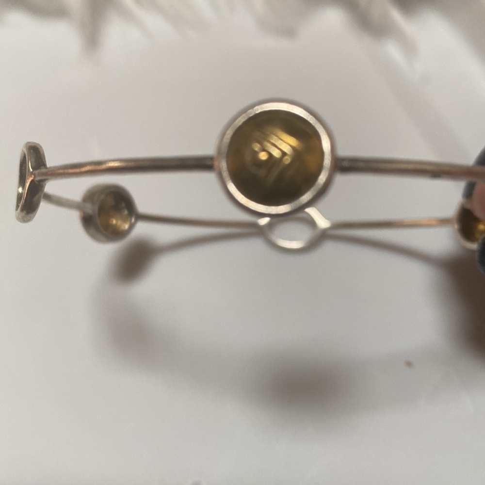 RARE——Silpada sterling silver charm bangle